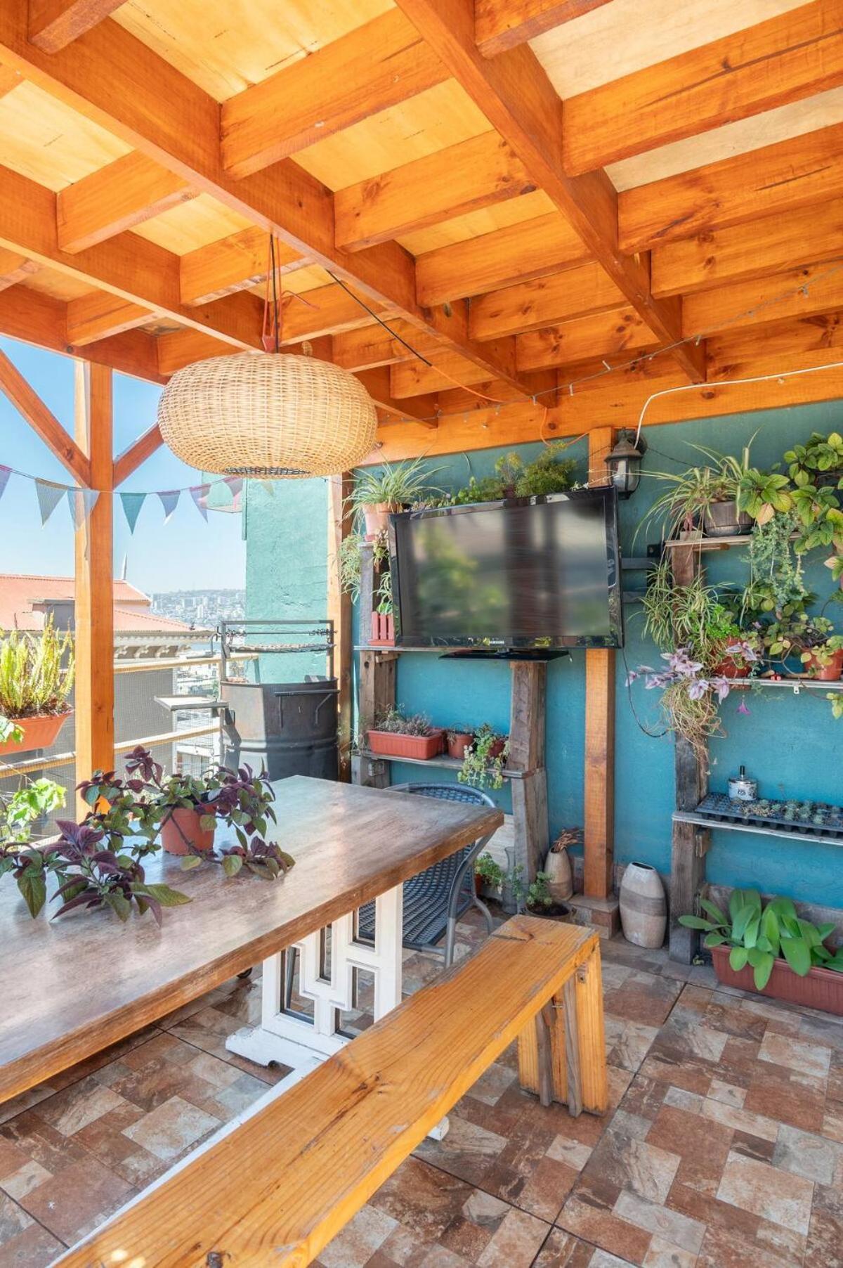 Casa Fibonacci Hotel Valparaiso Luaran gambar